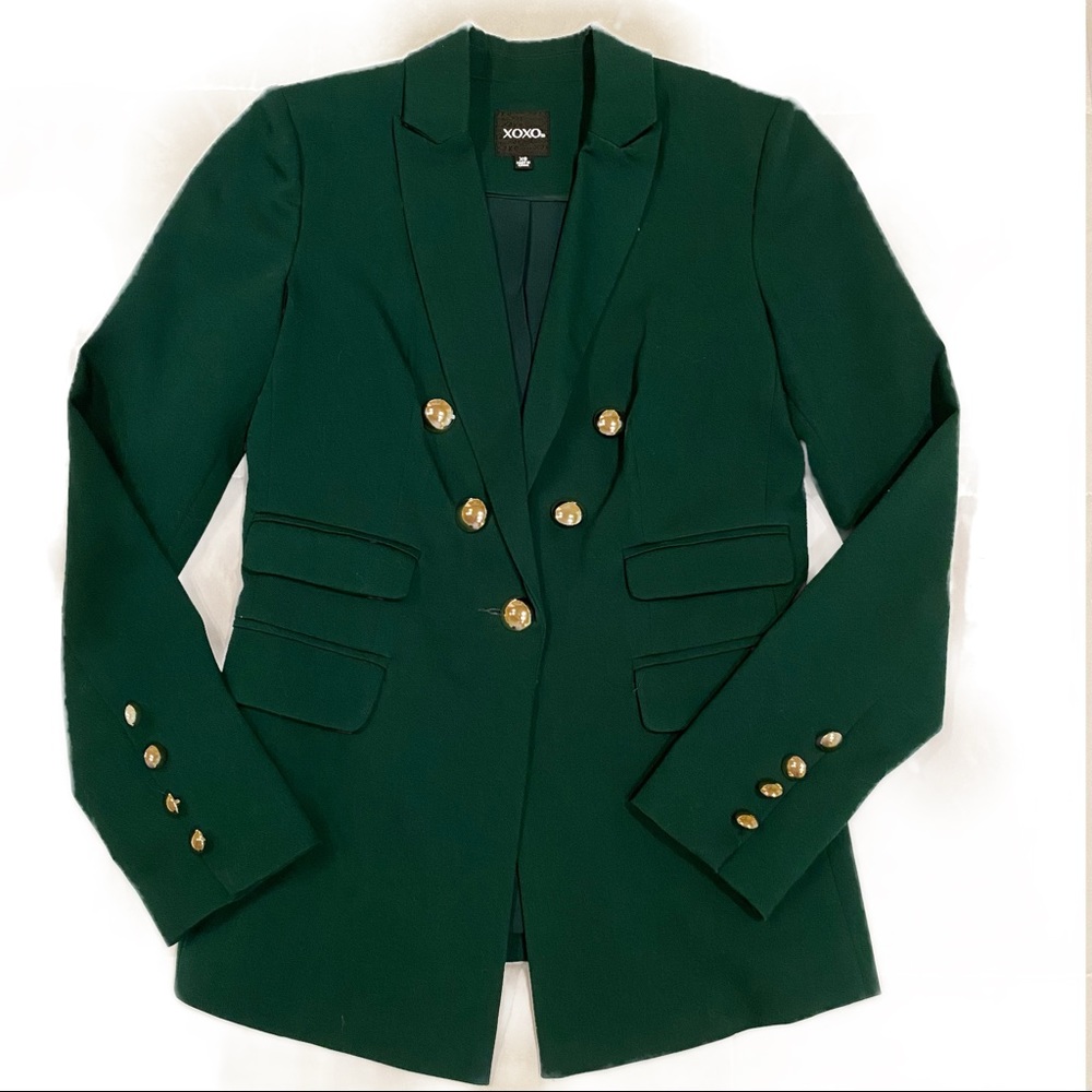 XOXO Green Blazer XS
